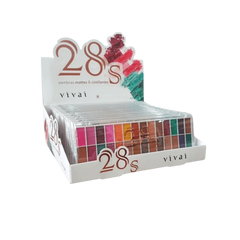 Box c/12 - Paleta de Sombras 28s Vivai - 2198.1.1 - COR B / 12,74