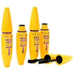 Box Máscara de Cílios Vivai Big Volume Mega Curve com Pincel Preto
